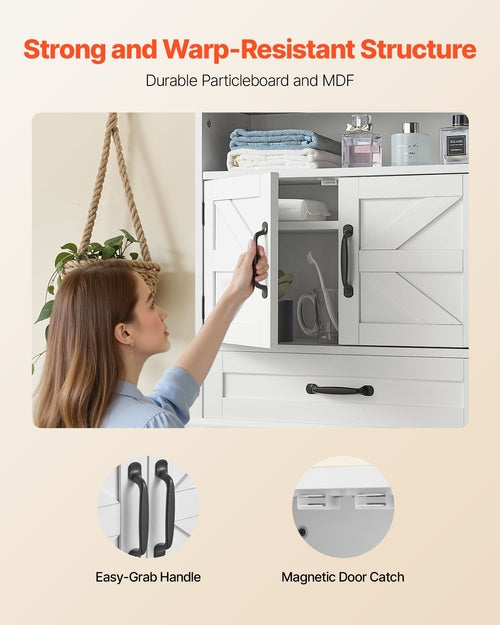 Armario de Baño Premium de Pared — ASV AquaVault™