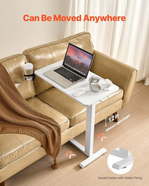 Mesa Bedside Premium con Ruedas Invisibles