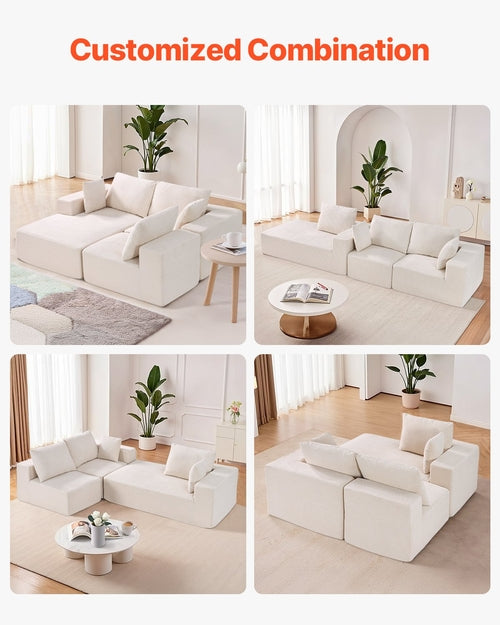 Sofá Modular Premium en L — ASV CloudFlex™