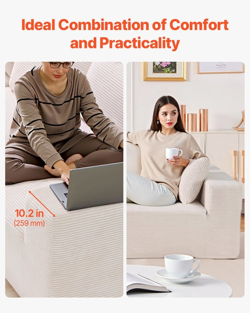 Sofá Modular Premium en L — ASV CloudFlex™