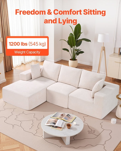 Sofá Modular Premium en L — ASV CloudFlex™