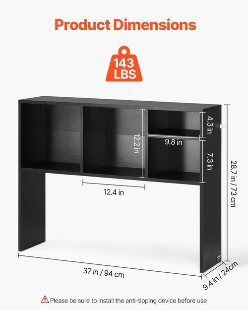 Estantería Premium de Escritorio — ASV DeskVault™